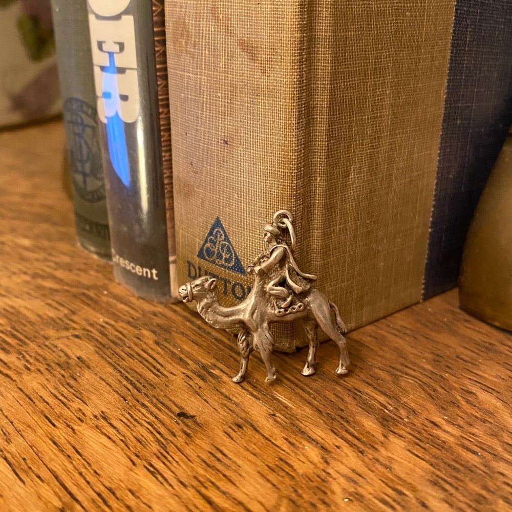 Amazing Sterling Silver Camel Pendant
